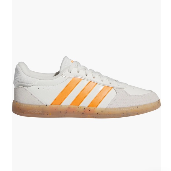 Adidas Woman’s White and Orange Sneakers - Picture 3 of 6
